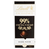Lindt Excellence 99% Bar   50g