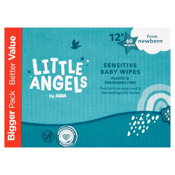 Toilet Training Little Angels Wipes Asda LITTLE ANGELS By ASDA 80