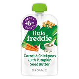Little Freddie Organic Carrot &amp; Csicseriborsó 1. szakasz +6m Sima 120g
