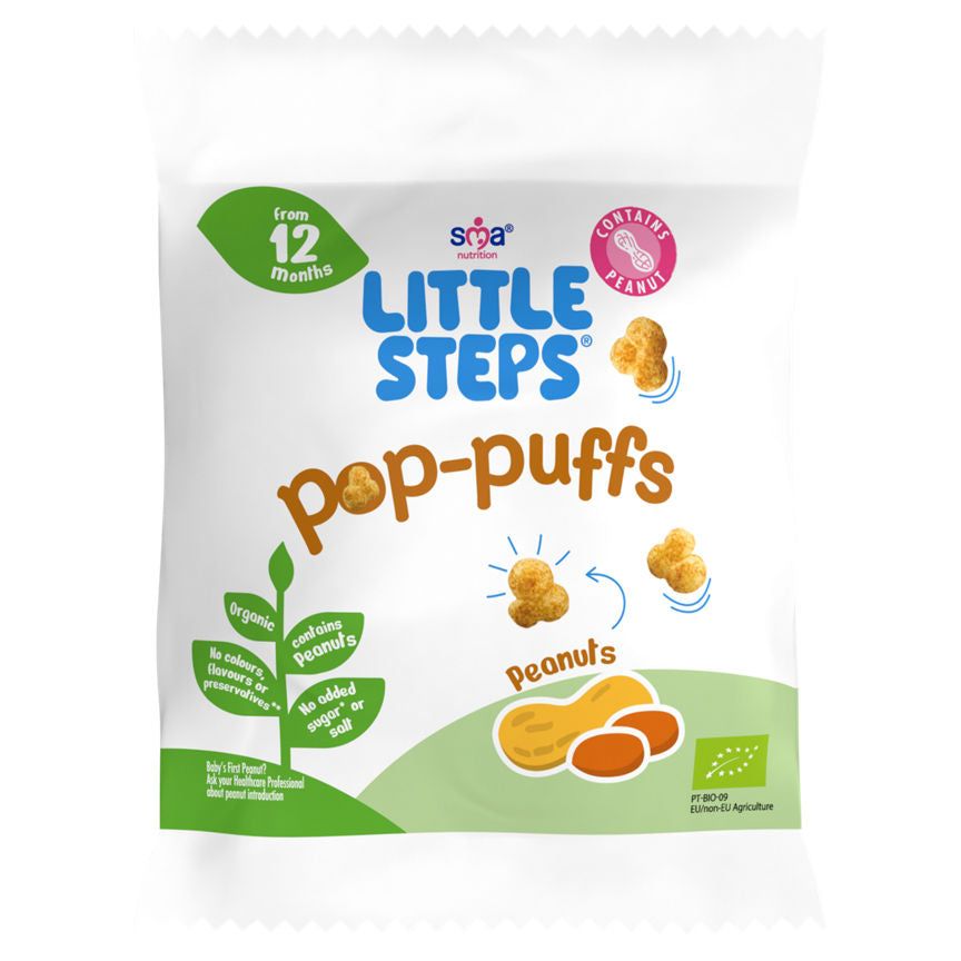 Little Steps Pop-Puffs Peanuts 12 måneder