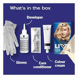 LIVE Intense Colour Permanent Blonde Hair Dye Cool Blonde