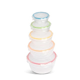 Lock &amp;amp; Lock Round Food Container Set   5 per pack