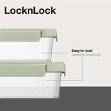 LocknLock NestnLock Green Container Set 5pce