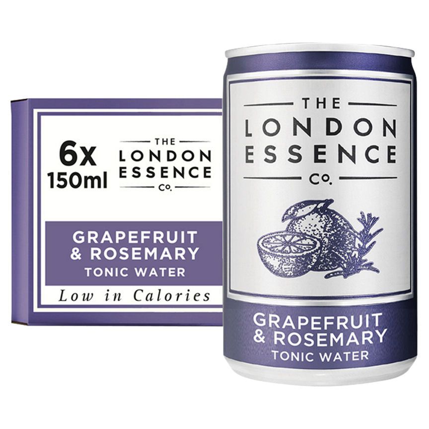 London Essence Co. Grapefruit &amp;amp; Rosemary Tonic Water