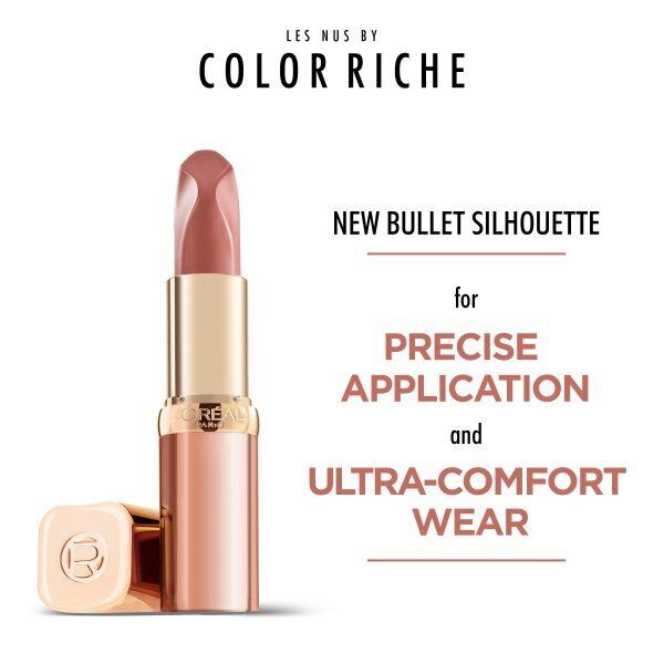 LOr&amp;eacute;al Paris Color Riche Les Nus Satin Lip, 183 Exuberant