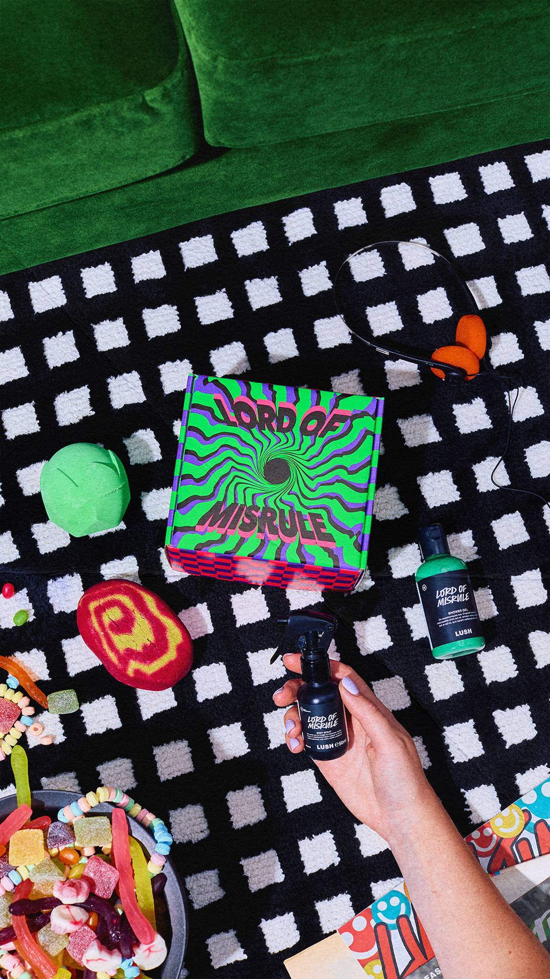 Lush Lord of Misrule bath and body gift set (British brand)