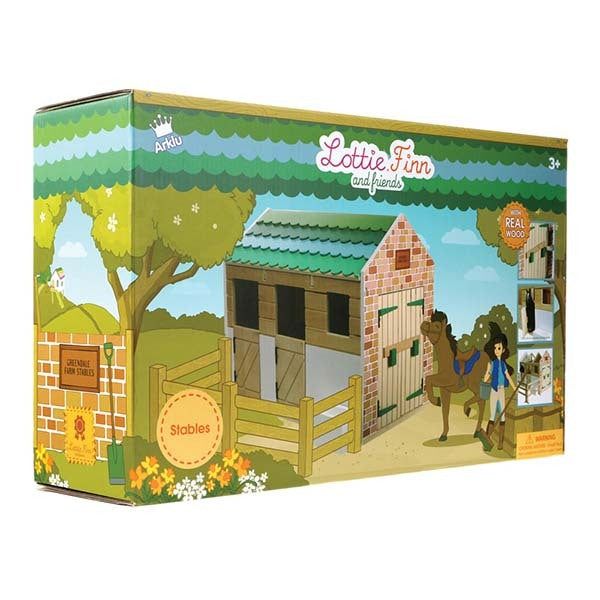 Lottie Dolls - Στάβλοι Ξύλινο σετ παιχνιδιού