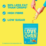 LOVE CORN Salt &amp;amp; Vinegar Crunchy Corn   115g