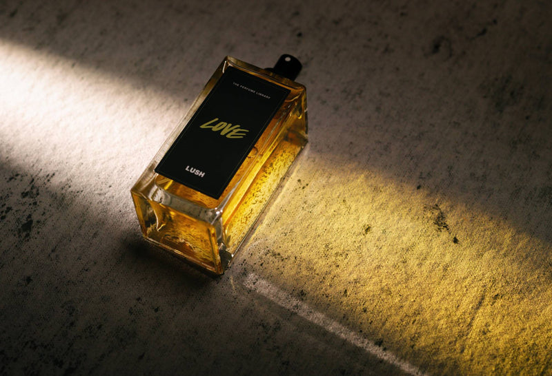 Lush Love Perfume signature scent, imported from the UK