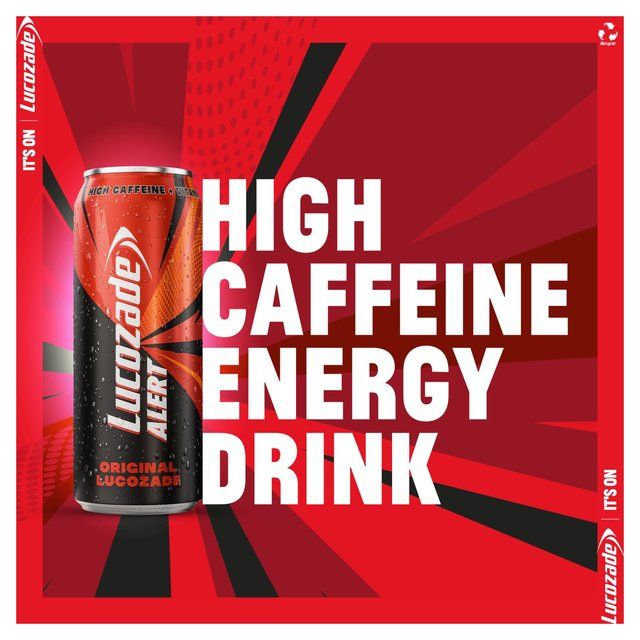 Lucozade Alert Original Energy Drink Multipack   12 x 500ml