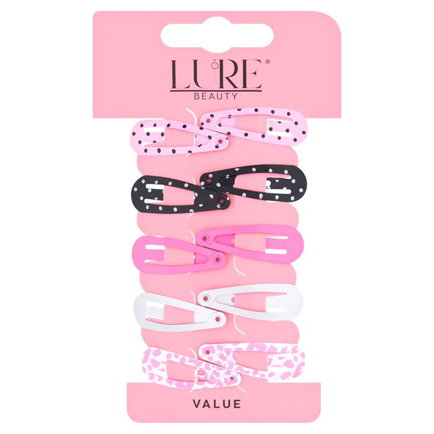 Lure Beauty Value fém csíptetők 10PK