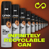 Lynx Antiperspirant Deodorant Aerosol Dark Temptation 250ml