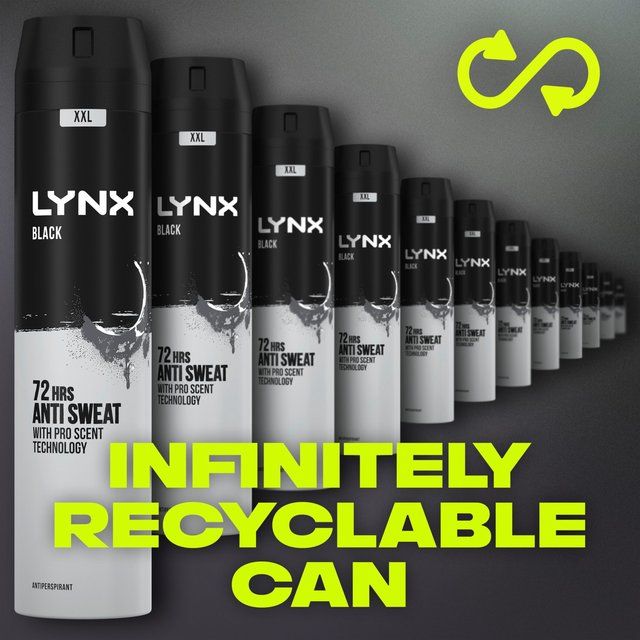 Lynx Black izzadásgátló dezodor 250ml