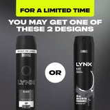 Lynx Black דאודורנט ספריי גוף 250 מ"ל