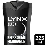 Lynx Bodywash tusfürdő fekete 225ml