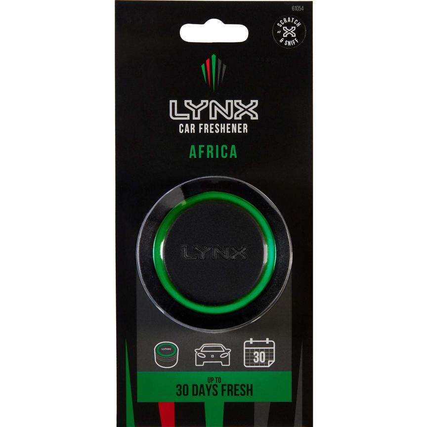 Lynx Gel Can Car Freshener - Afrika