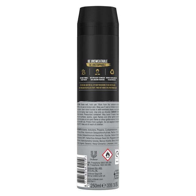 Lynx Gold Deodorant Bodyspray   250ml