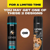 Lynx Men Leather &amp; Cookies Bodyspray Deodorant Aerosol 250ml
