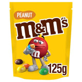 M&amp;amp;M's Crunchy Peanut &amp;amp; Milk Chocolate Bites Pouch Bag   125g