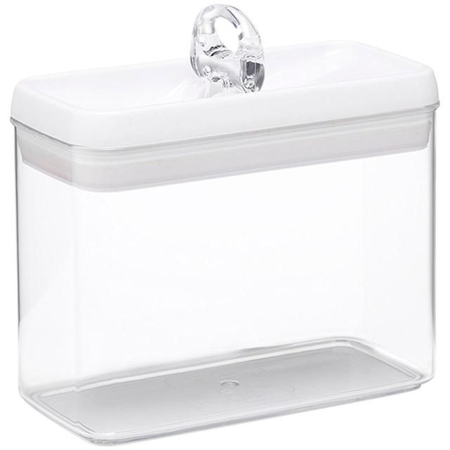 M&amp;amp;S 1.8L Rectangular Flip-Tight Food Storage One Size White Mix