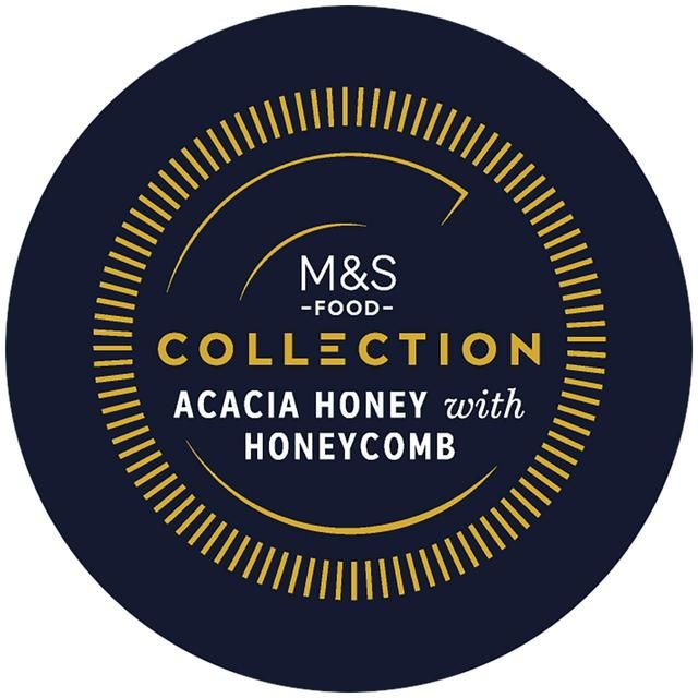 M&amp;amp;S Acacia Honey with Honeycomb   250g