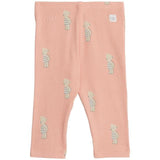 M&amp;amp;S Bear Leggings Newborn Apricot Mix