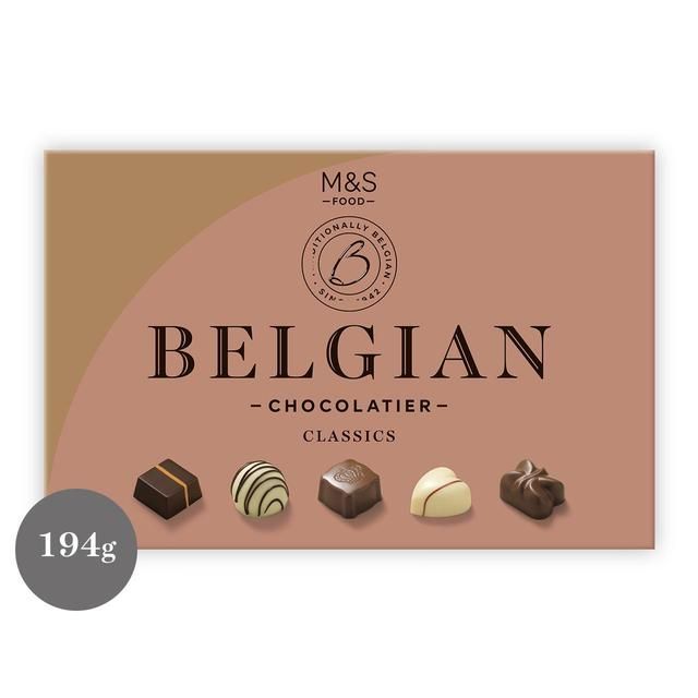 M&amp;amp;S Belgian Chocolate Classics Assortment   194g