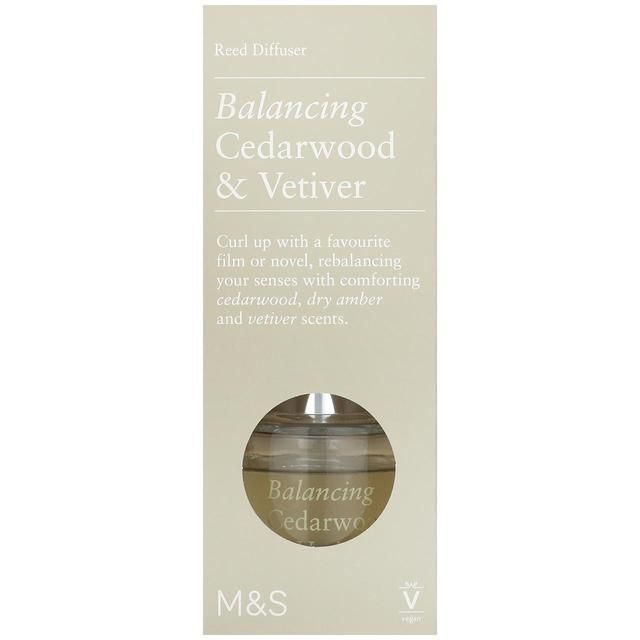 M&amp;amp;S Cedarwood &amp;amp; Vetiver Reed Diffuser   80ml