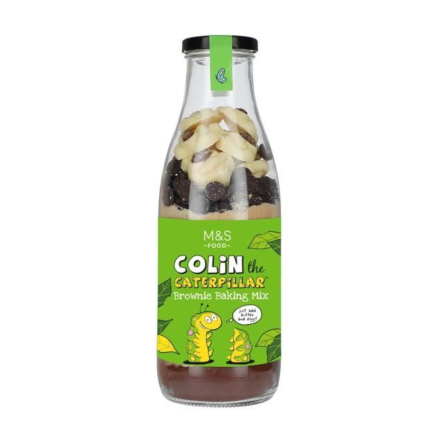 M&amp;amp;S Colin the Caterpillar Brownie Baking Bottle Mix   560g