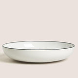 M&amp;amp;S Collection Tribeca Rimmed Pasta Bowls Black Mix   4 per pack
