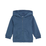 M&amp;amp;S Cotton Zip Hoodie 0 Months-3 Years Dark Blue