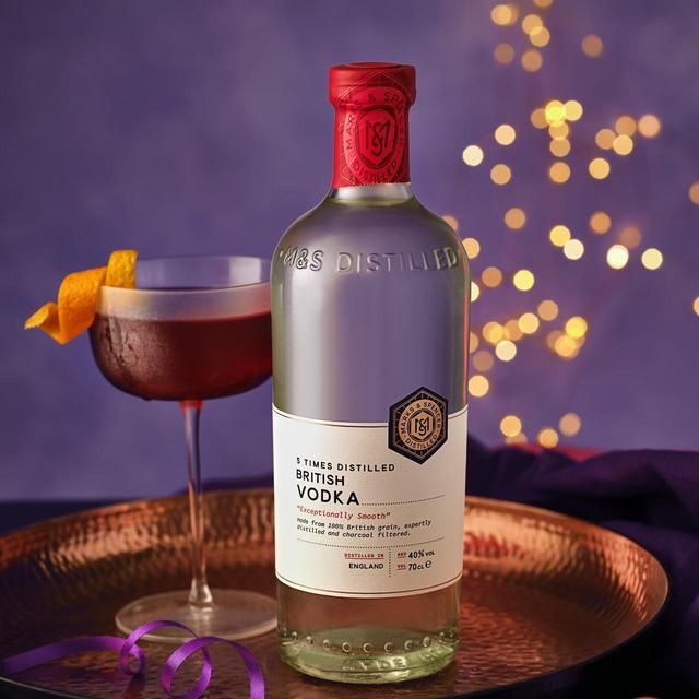 M&amp;amp;S Distilled 5 Times Distilled British Vodka   700ml