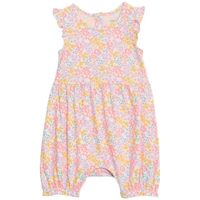M&amp;amp;S Ditsy Romper 3-6 Months Blue