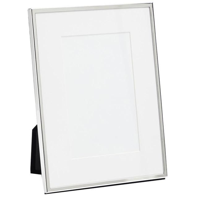 M&amp;amp;S Elegant Metal Photo Frame Silver 4X6in