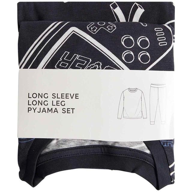 M&amp;amp;S Gaming Pyjamas 9-10 Years Carbon   1pair