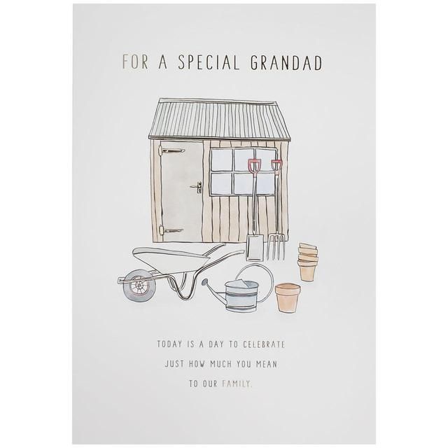 M&amp;amp;S Grandad Greenhouse Father's Day Card