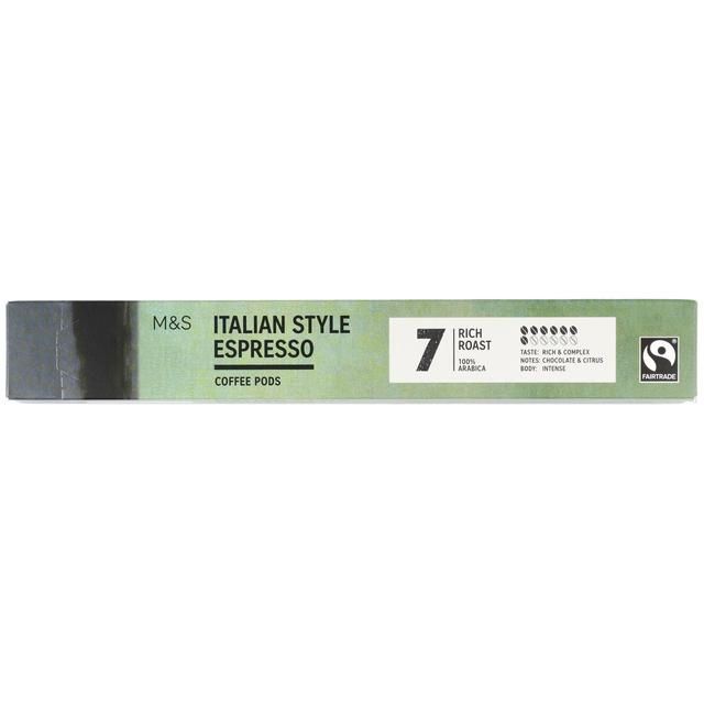 M&amp;amp;S Italian Coffee Capsules   10 per pack