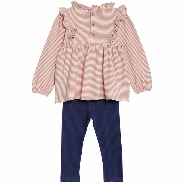 M&S Jersey 2 Pack 0 Months-3 Years Pink