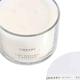 M&amp;amp;S Library of Scent Lime Bergamont &amp;amp; Mandarin 3 Wick Candle