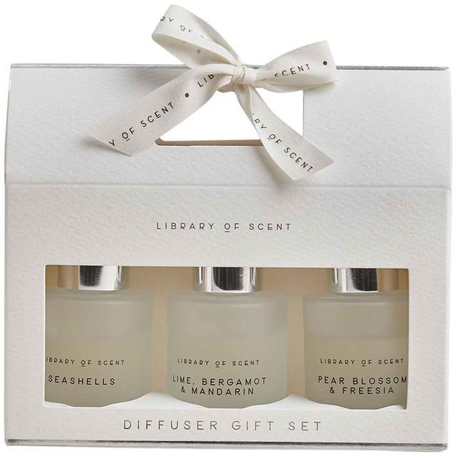 M&S Library of Scent סט של 3 מיני מפיצים לבן 3 בחבילה