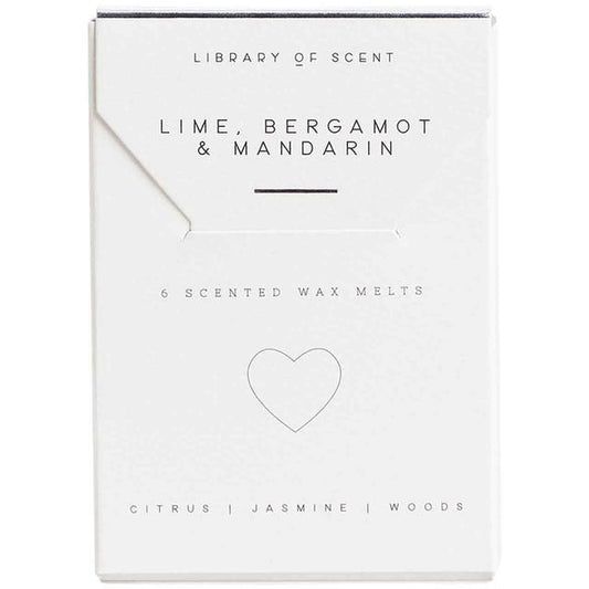 M&S Lime Bergamot & Mandarin Wax Melts White 6 Pack   6 per pack