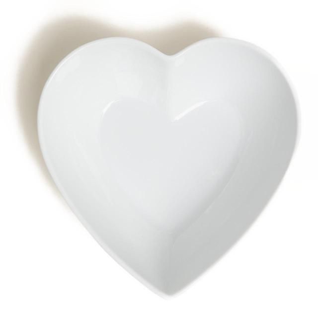 M&amp;amp;S Maxim Heart Serving Bowl One Size White