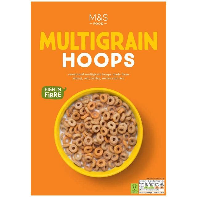 M&amp;amp;S Multigrain Hoops   375g