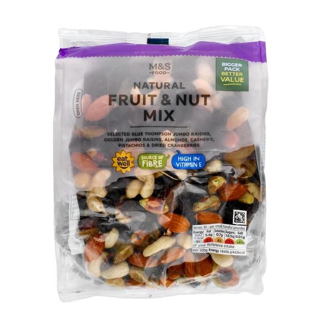 M&amp;amp;S Natural Fruit &amp;amp; Nut Mix   750g