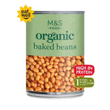 שעועית אפויה אורגנית של M&S 400 גרם