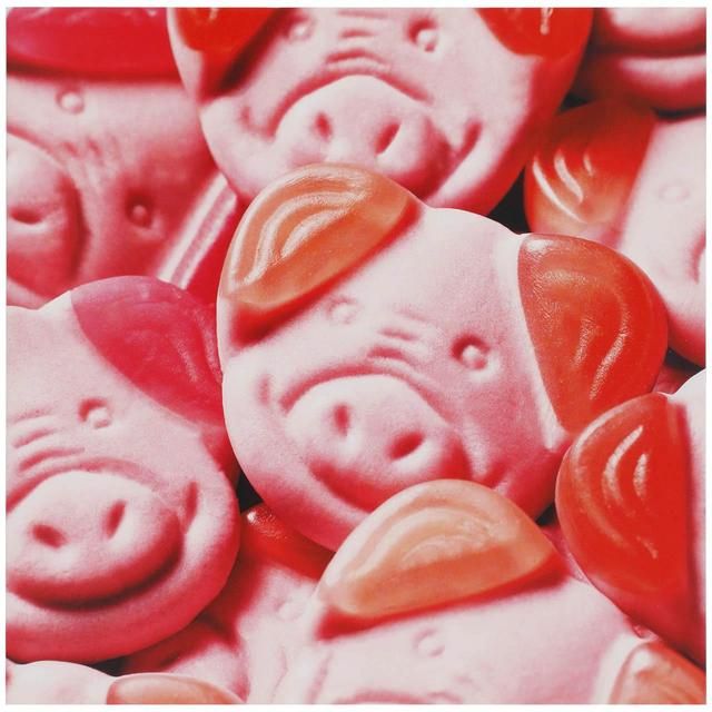 M&S Percy Pig Sweets bursdagskort