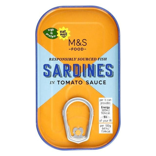 M&S Sardines in Tomato Sauce   120g