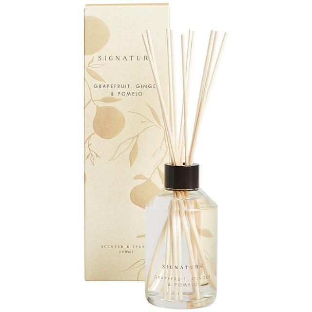 M&amp;amp;S Signature Grapefruit Ginger &amp;amp; Pomelo 200ml Diffuser Yellow Mix