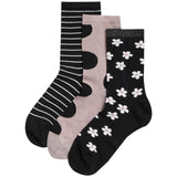 M&amp;amp;S Soft Daisy Socks 3-8 Black