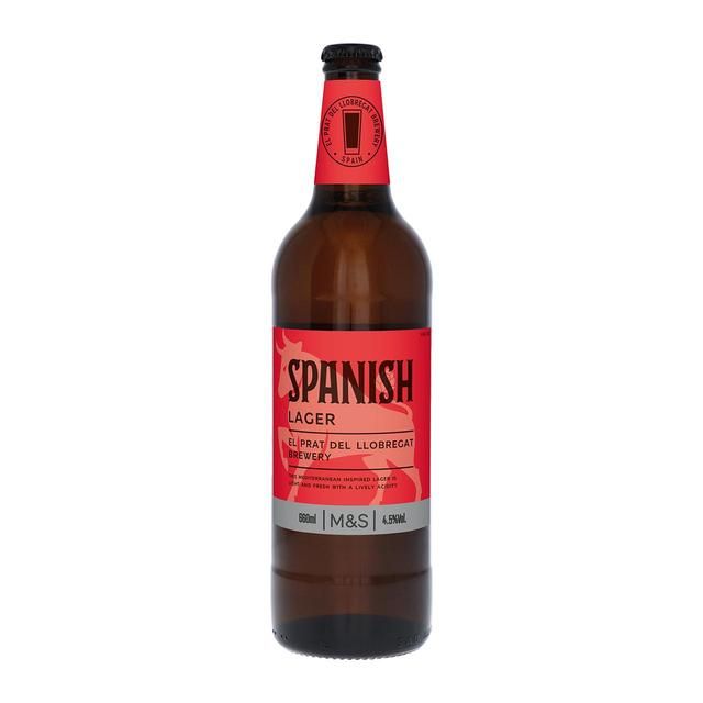 M&amp;amp;S Spanish Lager   660ml